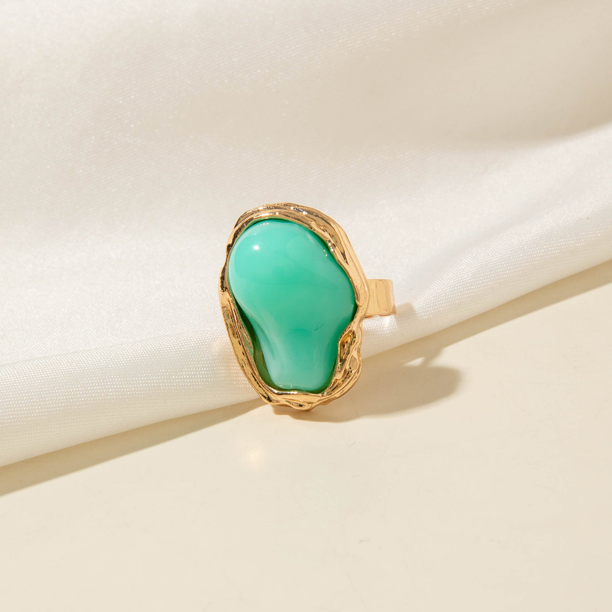 Wholesale Geometric irregular fashion ring set